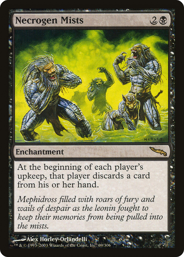 Necrogen Mists (069) Foil - Mirrodin