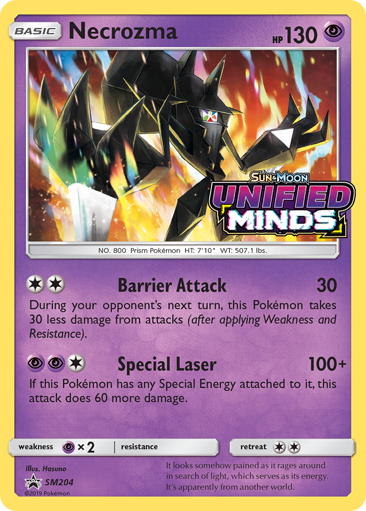 Necrozma (Prerelease) (SM204) Holofoil - Black Star Promos