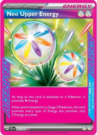 Neo Upper Energy (162) Holofoil - Temporal Forces