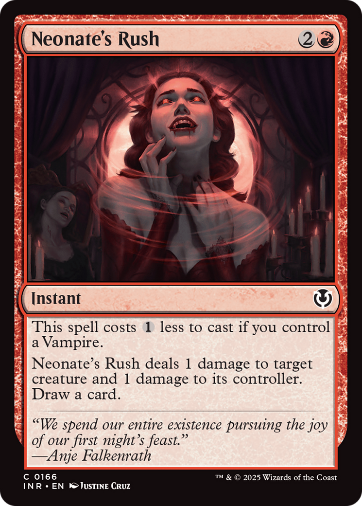 Neonate's Rush (166) Foil - Innistrad Remastered