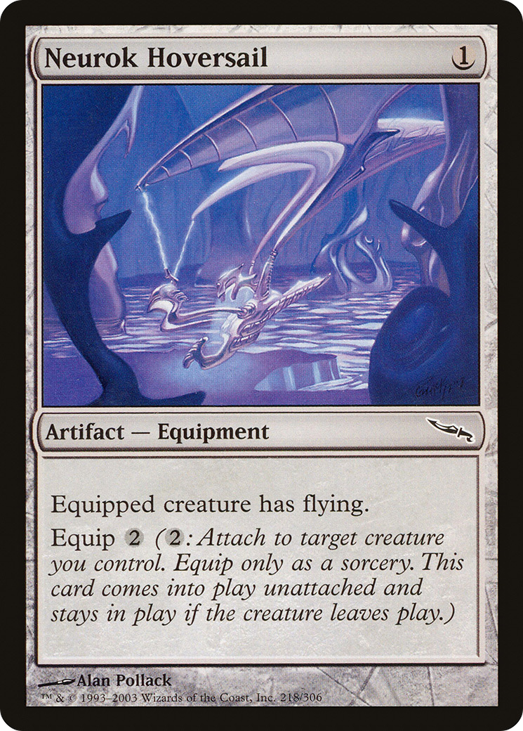 Neurok Hoversail (218) Foil - Mirrodin