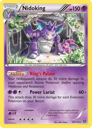 Nidoking (45) - Steam Siege