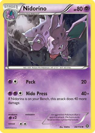Nidorino (44) - Steam Siege