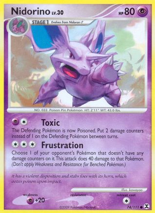Nidorino (74) - Rising Rivals