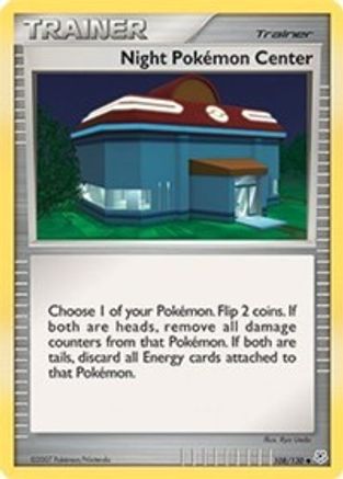Night Pokemon Center (108) Reverse Holofoil - Diamond & Pearl