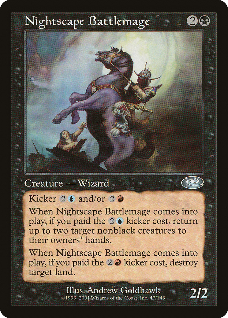 Nightscape Battlemage (047) Foil - Planeshift