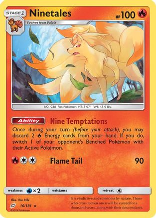 Ninetales (16) - Team Up