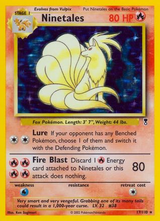 Ninetales (17) Holofoil - Legendary Collection