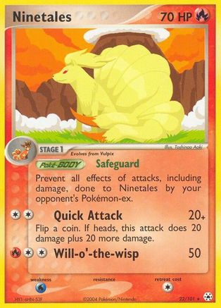 Ninetales (22) - Hidden Legends