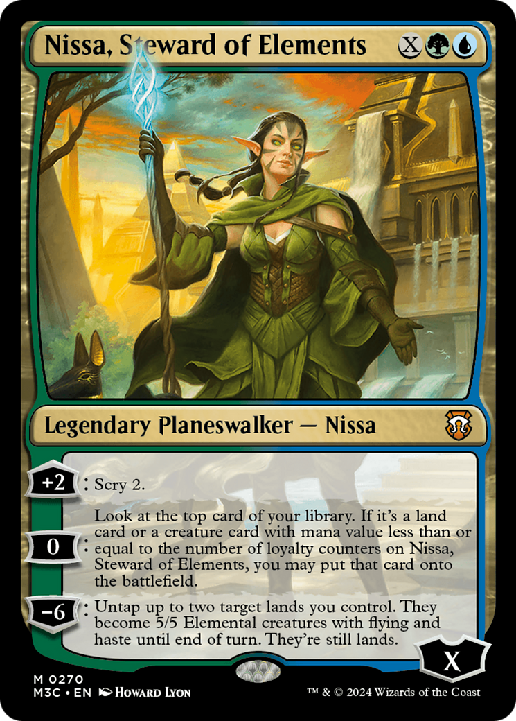 Nissa, Steward of Elements (270) - Commander: Modern Horizons 3