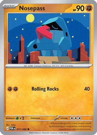 Nosepass (37) Reverse Holofoil - Perfect Order