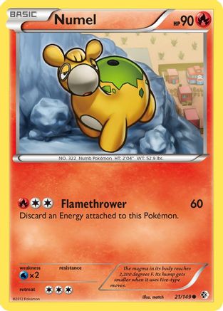 Numel (21) Reverse Holofoil - Boundaries Crossed