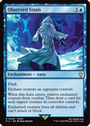 Observed Stasis (040) Surge Foil - Commander: FINAL FANTASY