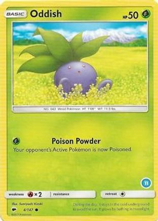 Oddish (4) - Trainer Kit: Alolan Sandslash & Alolan Ninetales