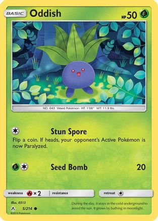 Oddish (5) - Unbroken Bonds