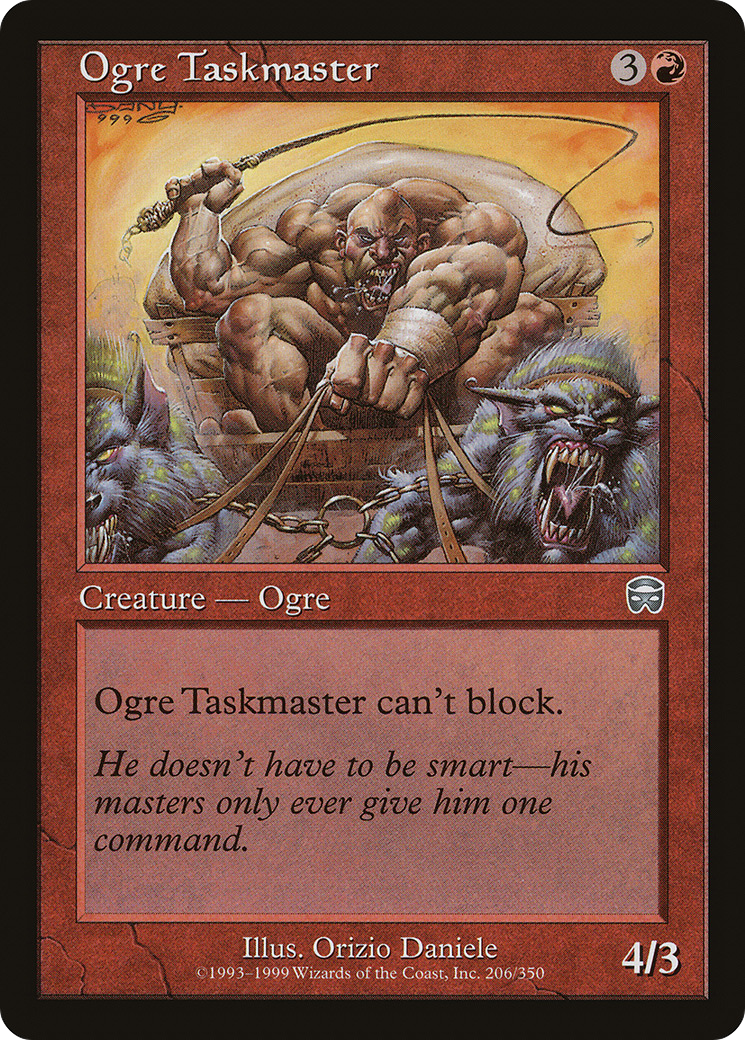Ogre Taskmaster (206) - Mercadian Masques