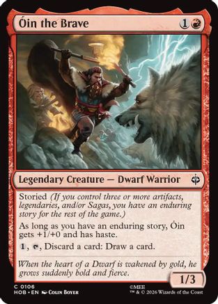 Oin the Brave (106) Foil - The Hobbit