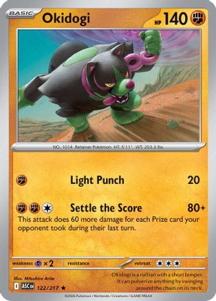 Okidogi (122) Reverse Holofoil - Ascended Heroes