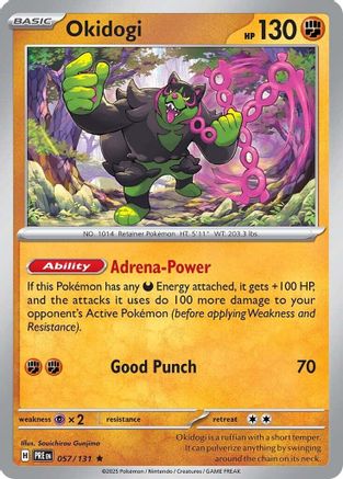 Okidogi (57) Reverse Holofoil - Prismatic Evolutions