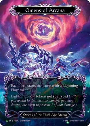Omens of Arcana (Marvel) (FAB467) Cold Foil - Flesh and Blood: Promo Cards