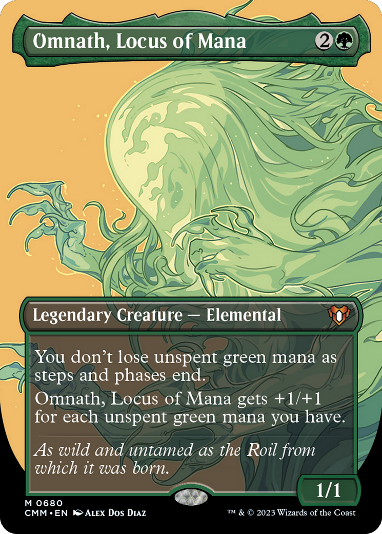 Omnath, Locus of Mana (Borderless) (680) - Commander Masters