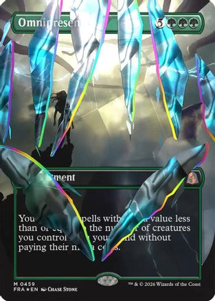 Omnipresence (Borderless Shattered Mirror) (459) Facet Foil - Reality Fracture