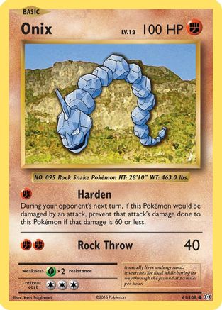Onix (61) - Evolutions