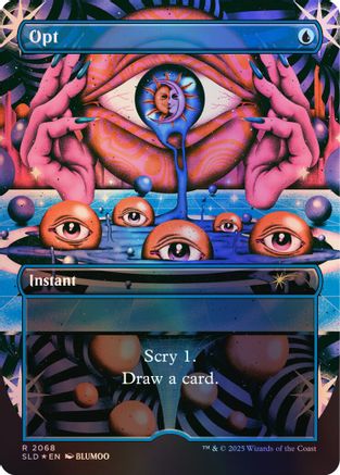 Opt (2068) Foil - Secret Lair Drop Series