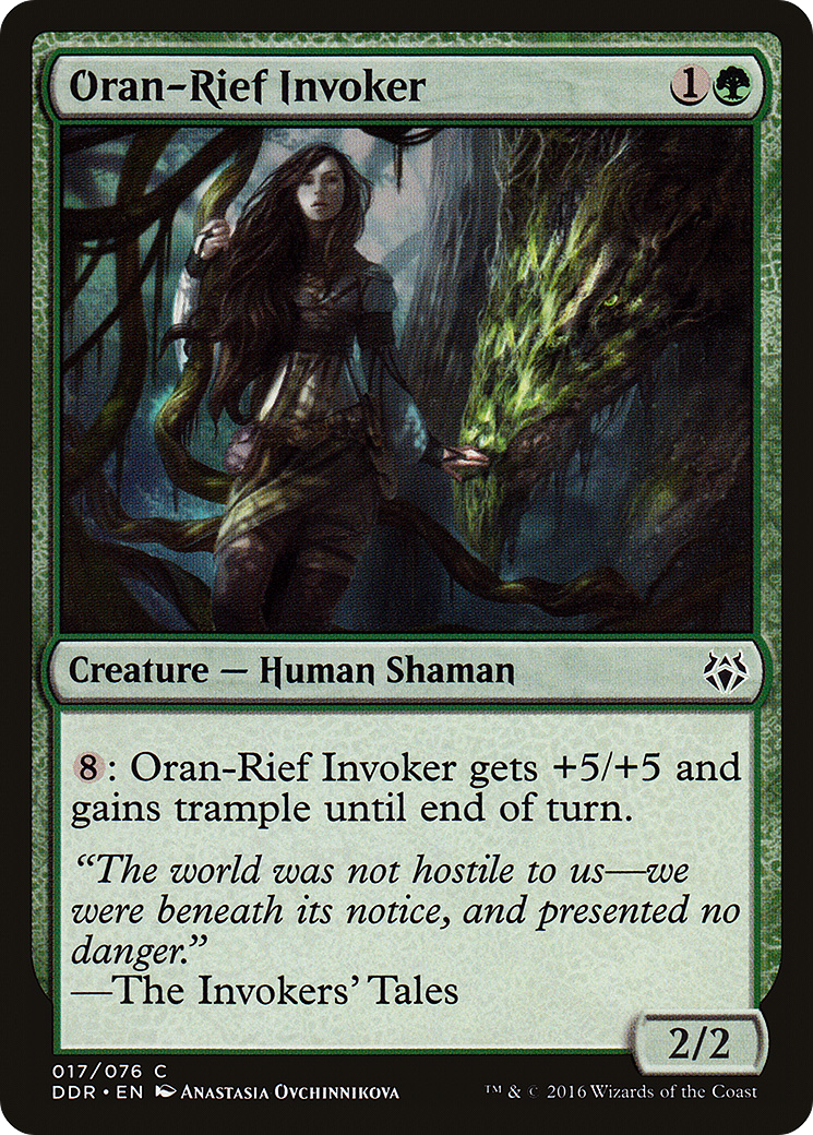 Oran-Rief Invoker (017) - Duel Decks: Nissa vs. Ob Nixilis