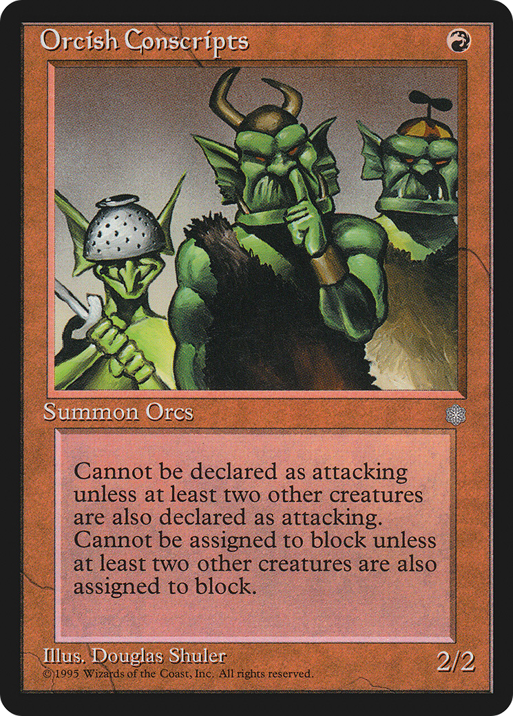 Orcish Conscripts - Ice Age