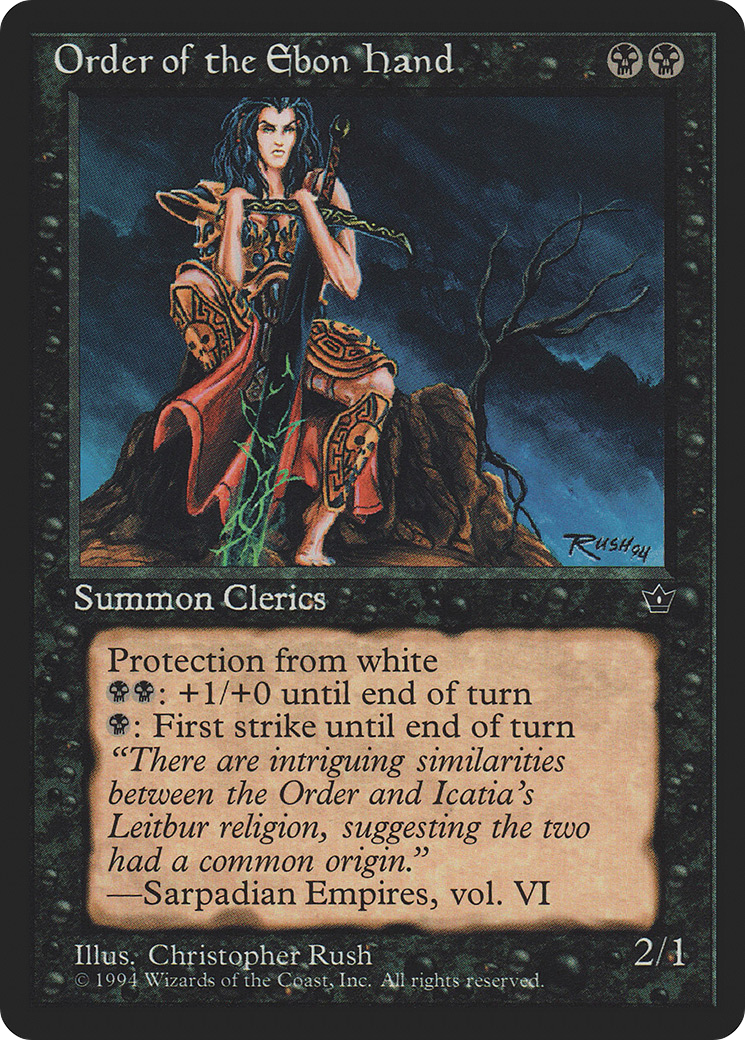 Order of the Ebon Hand (b) - Fallen Empires