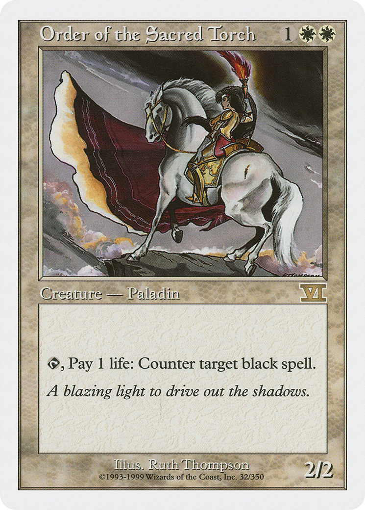 Order of the Sacred Torch (032) - Classic Sixth Edition
