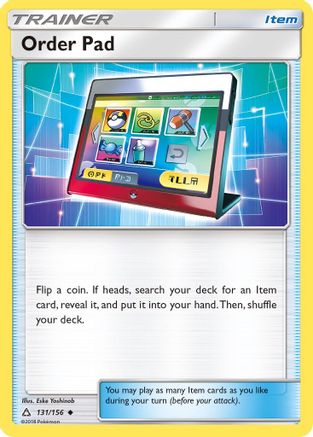Order Pad (131) - Ultra Prism