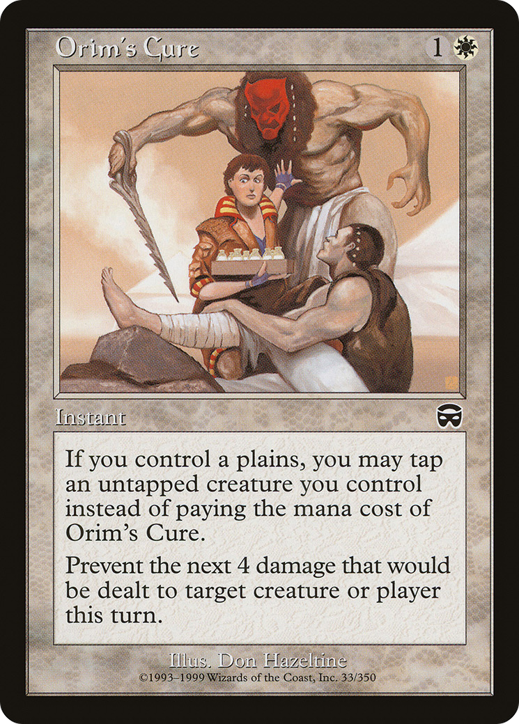 Orim's Cure (033) Foil - Mercadian Masques