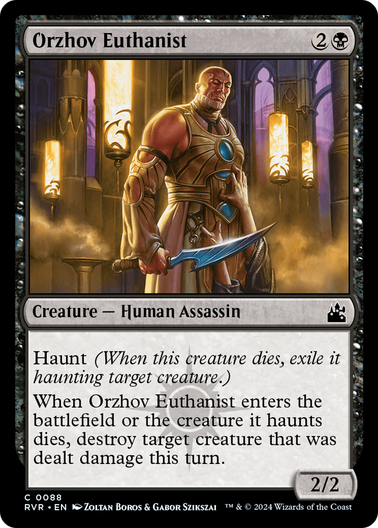 Orzhov Euthanist (088) Foil - Ravnica Remastered