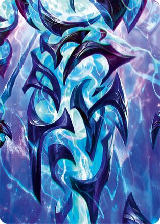 Oscilio, Forked Continuum // Zyggy Starlight Art Card (Middle Left) - GEM Pack
