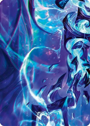 Oscilio, Forked Continuum // Zyggy Starlight Art Card (Middle Right) - GEM Pack