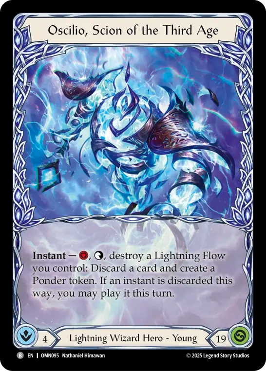 Oscilio, Scion of the Third Age (OMN095) - Omens of the Third Age
