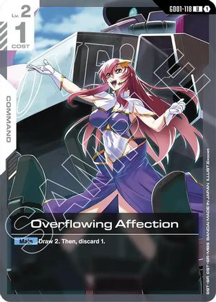 Overflowing Affection (GD01-118) - Starter Deck 09: Destiny Ignition