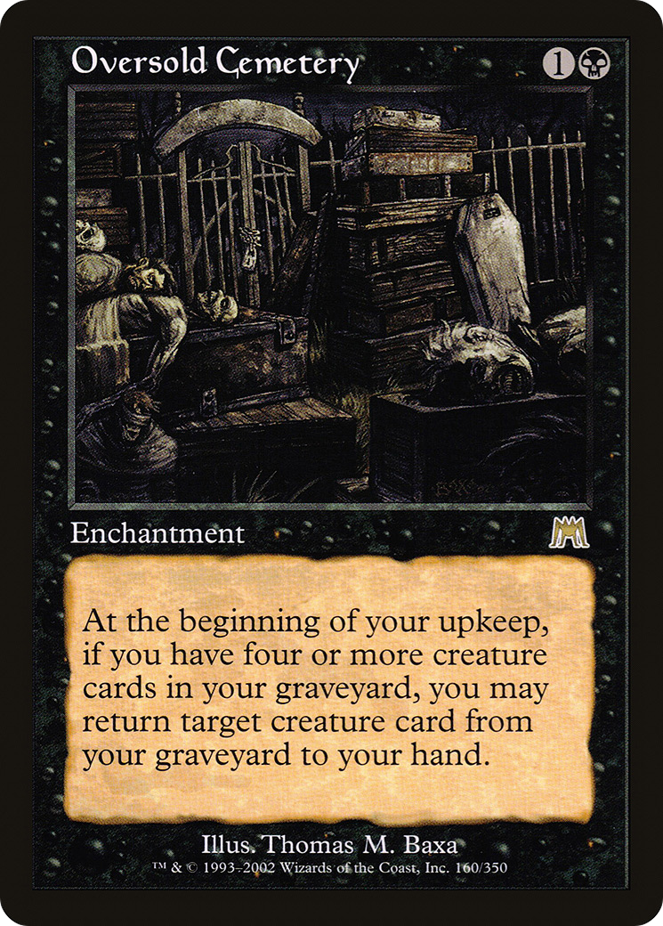 Oversold Cemetery (160) - Onslaught