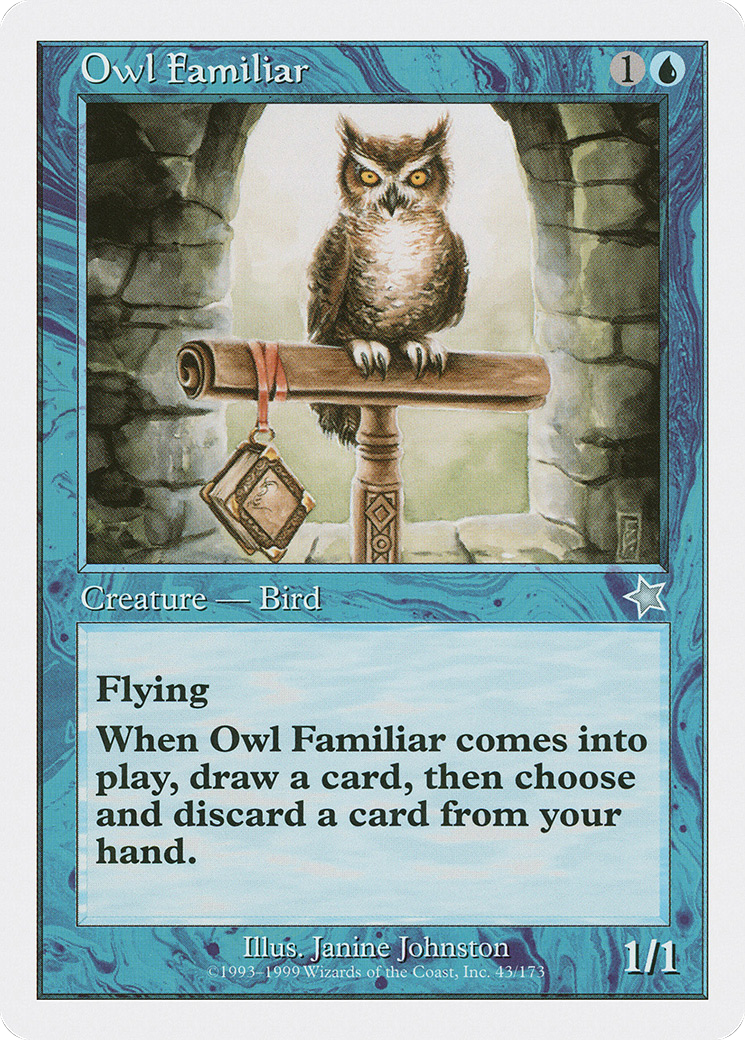 Owl Familiar (043) - Starter 1999