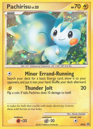 Pachirisu (DP04) Holofoil - Black Star Promos