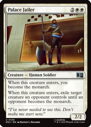 Palace Jailer (140) Surge Foil - Commander: Marvel Super Heroes