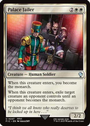 Palace Jailer (247) Surge Foil - Commander: FINAL FANTASY