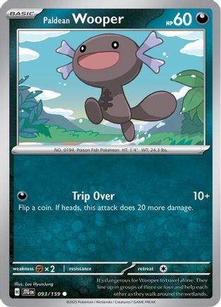 Paldean Wooper (93) - Journey Together