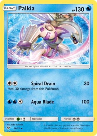 Palkia (24) Reverse Holofoil - Shining Legends