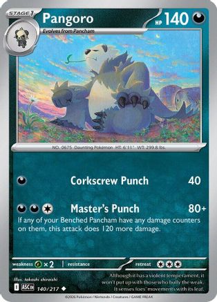 Pangoro (140) - Ascended Heroes