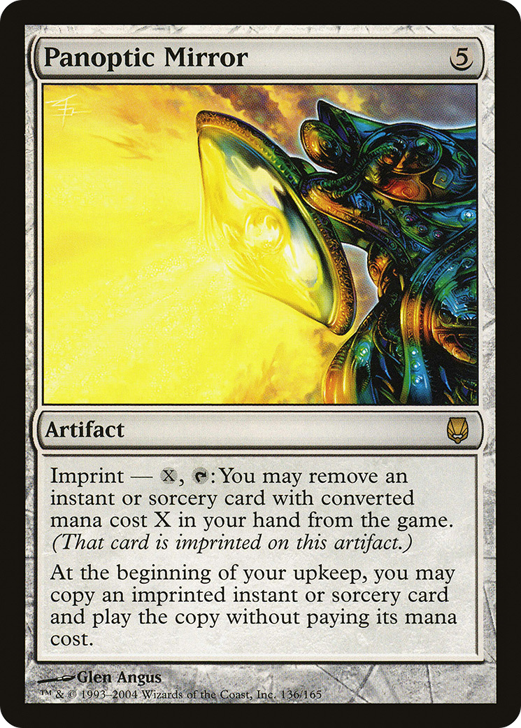 Panoptic Mirror (136) Foil - Darksteel