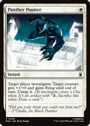 Panther Pounce (029) - Marvel Super Heroes