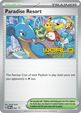 Paradise Resort (World Championships 2023) (45) - Black Star Promos